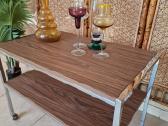 Vintažinis mid century konsolinis staliukas - nuotraukos Nr. 11