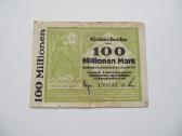 100 milijonu markiu , Bochum Vokietija , 1923