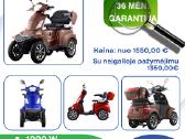 Elektriniai triračiai ir keturračiai Senjorams! - nuotraukos Nr. 13
