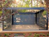 Aliuminio pergola, Premium lygio pergola - nuotraukos Nr. 2