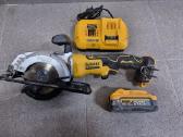 Akumuliatorinis diskinis pjūklas Dewalt Dcs571