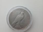 Parduodama 1 dolerio sidabrinė moneta