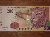 Pietų Afrikos 200 rand banknotas