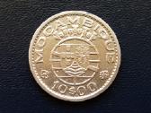 10 eskudų 1955m. Mozambikas sidabras 720