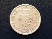 10 eskudų 1955m. Mozambikas sidabras 720 - nuotraukos Nr. 2