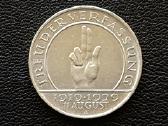 3 markes 1929m. Sidabras
