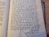 1838 m.knyga " Biblia Hebraica" - nuotraukos Nr. 7