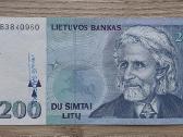 1997 metų 200 litų su Vilniaus saugyklos antspaudu