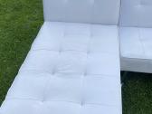 Balta odinė sofa - nuotraukos Nr. 2