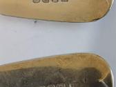 Sidabro saukstai apie 140 gr is UK - nuotraukos Nr. 5