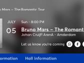 Bruno Mars – Romantic Tour, Amsterdamas Liepos 05 - nuotraukos Nr. 2