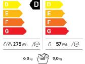 Skalbyklė / Džiovyklė Electrolux 900 9/6kg B - nuotraukos Nr. 17