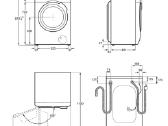 Skalbyklė / Džiovyklė Electrolux 900 9/6kg B - nuotraukos Nr. 18