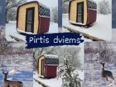 Pusapvalė pirtelė,pirtis, bačka,pirtys - nuotraukos Nr. 11