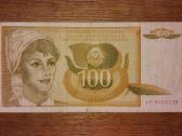 Jugoslavijos 100 dinaru banknotas