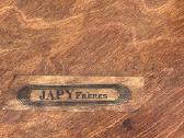 "Japy Freres" medinis kirpėjo staliukas - nuotraukos Nr. 13