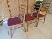 Vintažinės mid century bukmedžio kėdės - nuotraukos Nr. 2