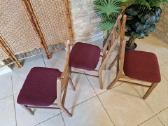 Vintažinės mid century bukmedžio kėdės - nuotraukos Nr. 10