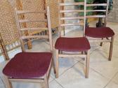 Vintažinės mid century bukmedžio kėdės - nuotraukos Nr. 24