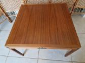 Vintažinis mid century tikmedžio kavos staliukas - nuotraukos Nr. 12