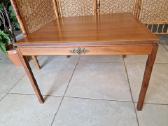 Vintažinis mid century tikmedžio kavos staliukas - nuotraukos Nr. 18
