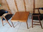 Vintažinis mid century tikmedžio kavos staliukas - nuotraukos Nr. 25
