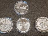 Sidabrinės 1oz monetos