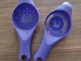 Tupperware. Mažas sietelis ir kiaušinio atskyrėjas