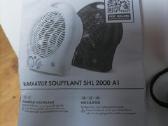 Elektr. šildytuvas su ventiliatoriumi, De ir mažas - nuotraukos Nr. 7