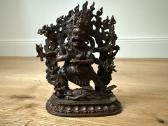 Bronzinė Mahakalos statūlėlė Tibetas