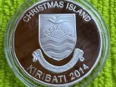 Moneta Kiribati 2014m. 5 dollars, sidabras(.925) - nuotraukos Nr. 2