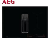 Aeg Xub6845as Combohob Black Matt 80cm