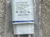 Kištukinis maitinimo 2 Usb lizdų adapteris