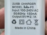 Kištukinis maitinimo 2 Usb lizdų adapteris - nuotraukos Nr. 4