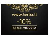 10% nuolaidos kodas apsipirkti Herba - nuotraukos Nr. 3