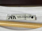 Zara balti marškinėliai su užsegimu L dydis mot. - nuotraukos Nr. 3