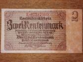 Vokietijos 2 rentenmark banknotas
