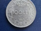Rumunija 1944 100 Lei Ni plated iron - nuotraukos Nr. 2