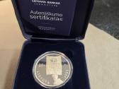 Parduodama sidabrinė "Abiejų tautų konstitucijos" - nuotraukos Nr. 2