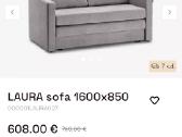 Sofa Laura - su miegojimo funkcija tik 500 eur - nuotraukos Nr. 9