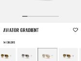 Ray-ban Aviator Gradient saulės akiniai - nuotraukos Nr. 4