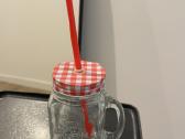 Ice cold drink vintage puodelis, stikline su siaud - nuotraukos Nr. 3