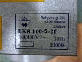 Ortakinis elektrinis pašildytuvas Eka 160 5 Kw - nuotraukos Nr. 3