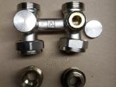 Radiatoriaus apatinio pajungimo mazgas Dn3/4"x1/2"