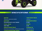 Atv 48v/1200w vaikiškas keturratis Afh - nuotraukos Nr. 15