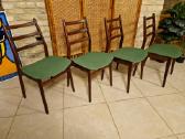 Vintažinės mid century "Casala" tikmedžio kėdės - nuotraukos Nr. 8