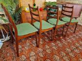 Vintažinės mid century "Casala" tikmedžio kėdės - nuotraukos Nr. 9