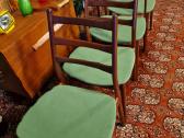 Vintažinės mid century "Casala" tikmedžio kėdės - nuotraukos Nr. 11