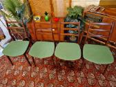 Vintažinės mid century "Casala" tikmedžio kėdės - nuotraukos Nr. 12
