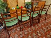 Vintažinės mid century "Casala" tikmedžio kėdės - nuotraukos Nr. 21